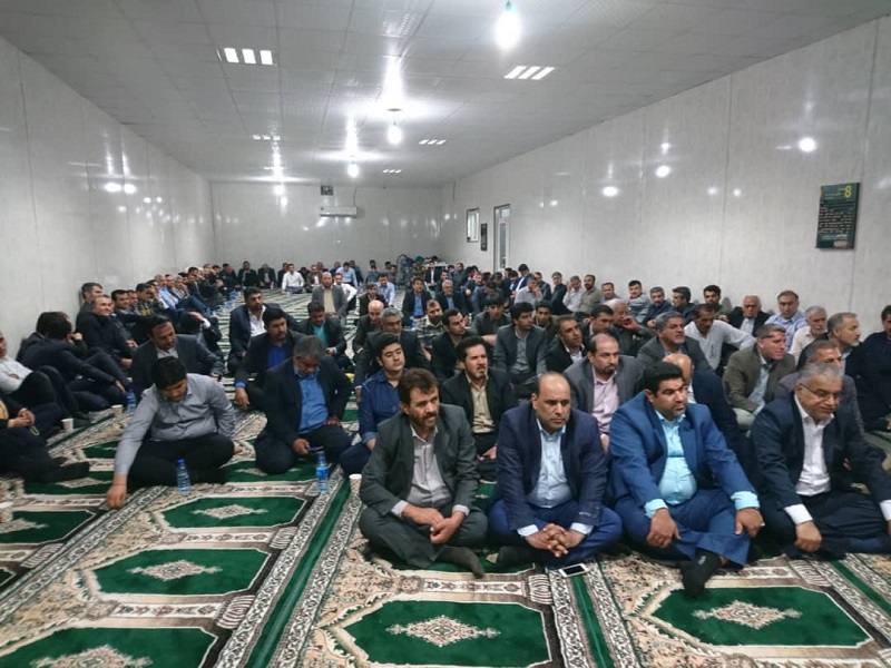 حضور دکتر شریعتی در محفل انس با قرآن هیئت شهید بهنام محمدی