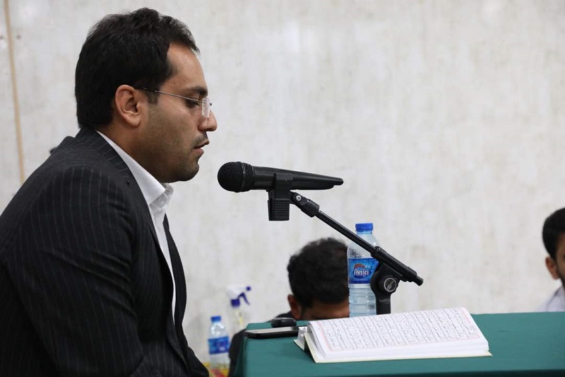 حضور دکتر شریعتی در محفل انس با قرآن هیئت شهید بهنام محمدی