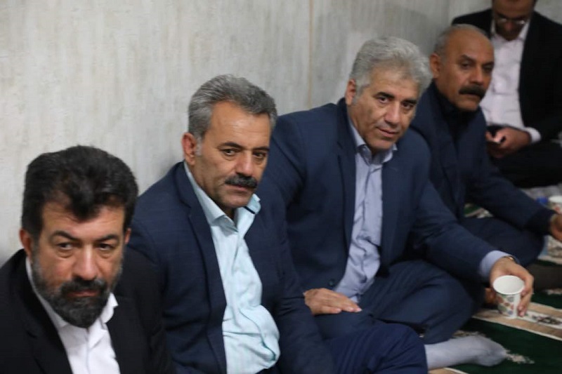 حضور دکتر شریعتی در محفل انس با قرآن هیئت شهید بهنام محمدی