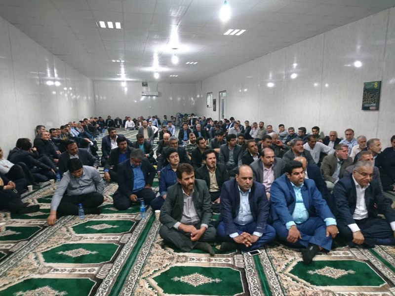 حضور دکتر شریعتی در محفل انس با قرآن هیئت شهید بهنام محمدی
