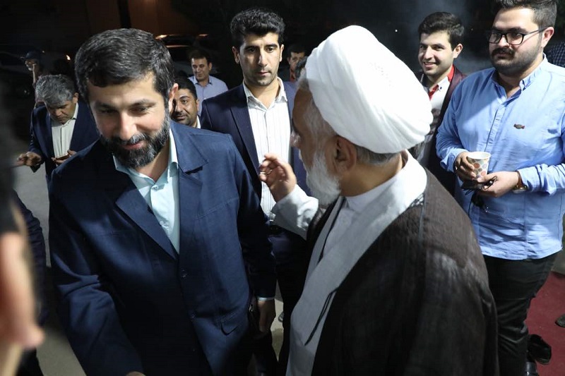 حضور دکتر شریعتی در محفل انس با قرآن هیئت شهید بهنام محمدی