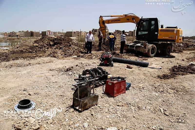 بازدید استاندار خوزستان از کوی مهدیس
