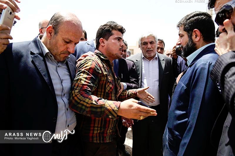 بازدید استاندار خوزستان از کوی مهدیس