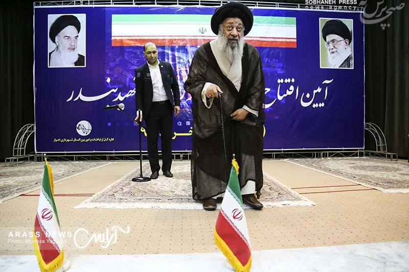 گزارش تصویری / افتتاح فاز اول تقاطع چند سطحی میدان شهید بندر اهواز