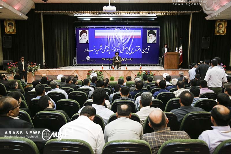 گزارش تصویری / افتتاح فاز اول تقاطع چند سطحی میدان شهید بندر اهواز