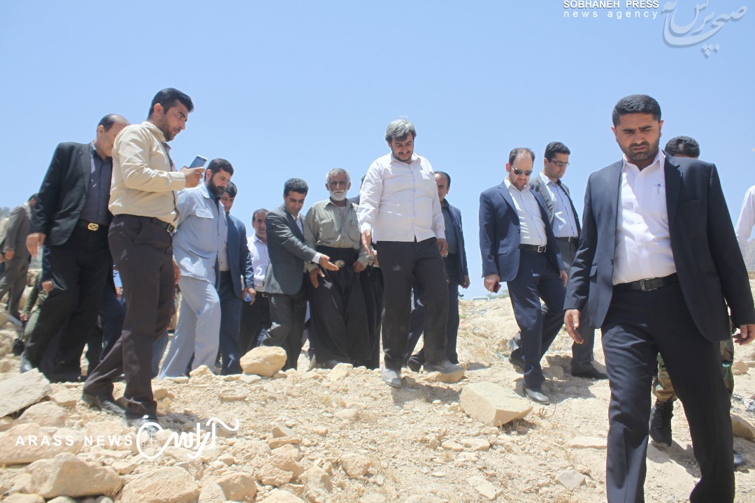 گزارش تصویری/بازدید استاندار خوزستان از روستای کارتا در جوار بقعه متبرکه  امامزاده سلطان ابراهیم شهرستان  ایذه