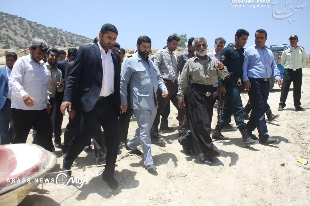 گزارش تصویری/بازدید استاندار خوزستان از روستای کارتا در جوار بقعه متبرکه  امامزاده سلطان ابراهیم شهرستان  ایذه