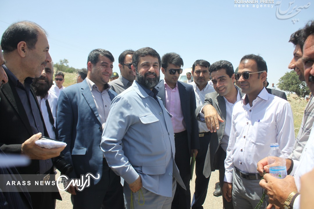 گزارش تصویری/بازدید استاندار خوزستان از روستای کارتا در جوار بقعه متبرکه  امامزاده سلطان ابراهیم شهرستان  ایذه