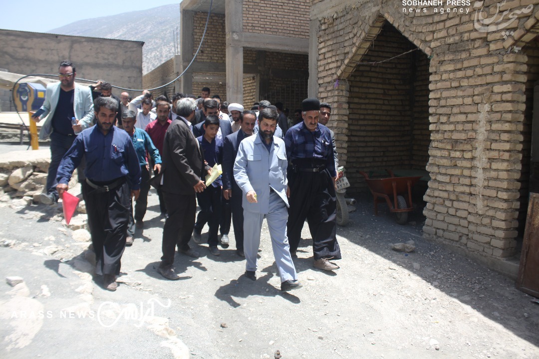 گزارش تصویری/بازدید استاندار خوزستان از روستای کارتا در جوار بقعه متبرکه  امامزاده سلطان ابراهیم شهرستان  ایذه