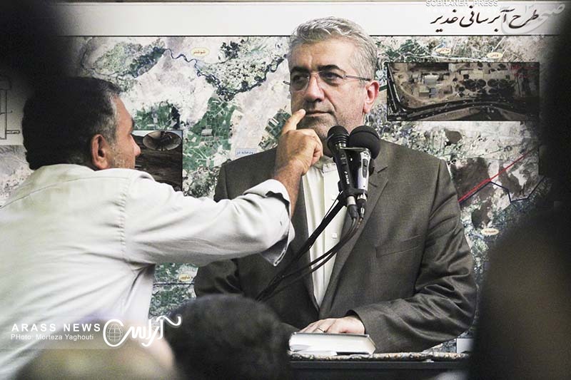 گزارش تصویری / آیین بهره برداری آزمایشی از طرح آبرسانی غدیر 2