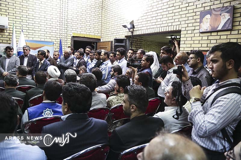 گزارش تصویری / آیین بهره برداری آزمایشی از طرح آبرسانی غدیر 2