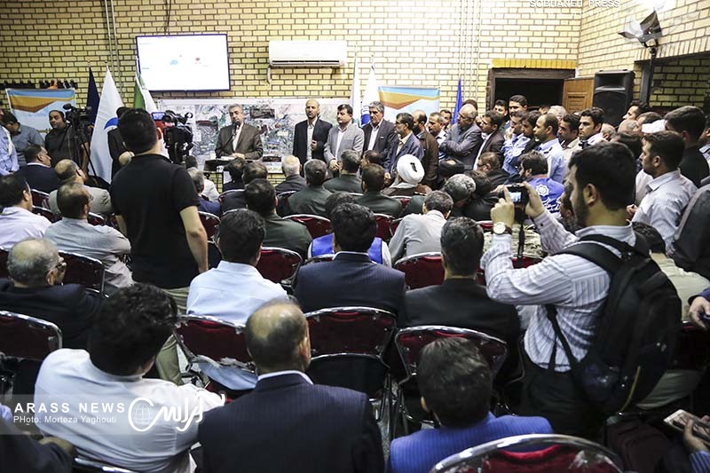 گزارش تصویری / آیین بهره برداری آزمایشی از طرح آبرسانی غدیر 2