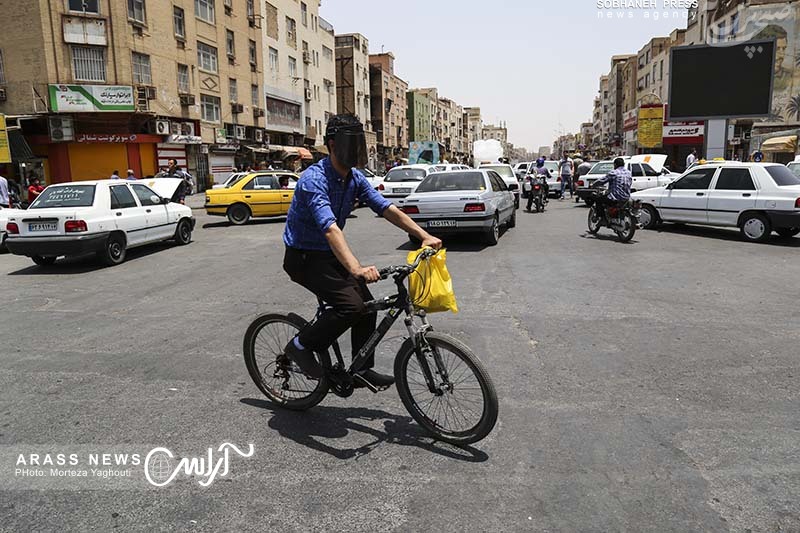 گزارش تصویری / گرمای بی سابقه هوا در اهواز