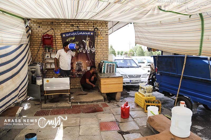 گزارش تصویری / گرمای بی سابقه هوا در اهواز