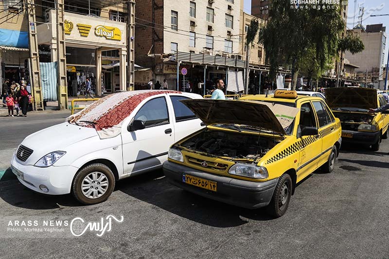 گزارش تصویری / گرمای بی سابقه هوا در اهواز