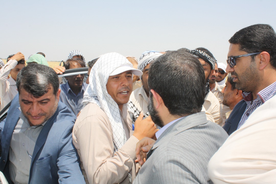 گزارش تصویری / بازدید استاندار خوزستان از مزارع بحران زده نیشکر کشت و صنعت دهخدا