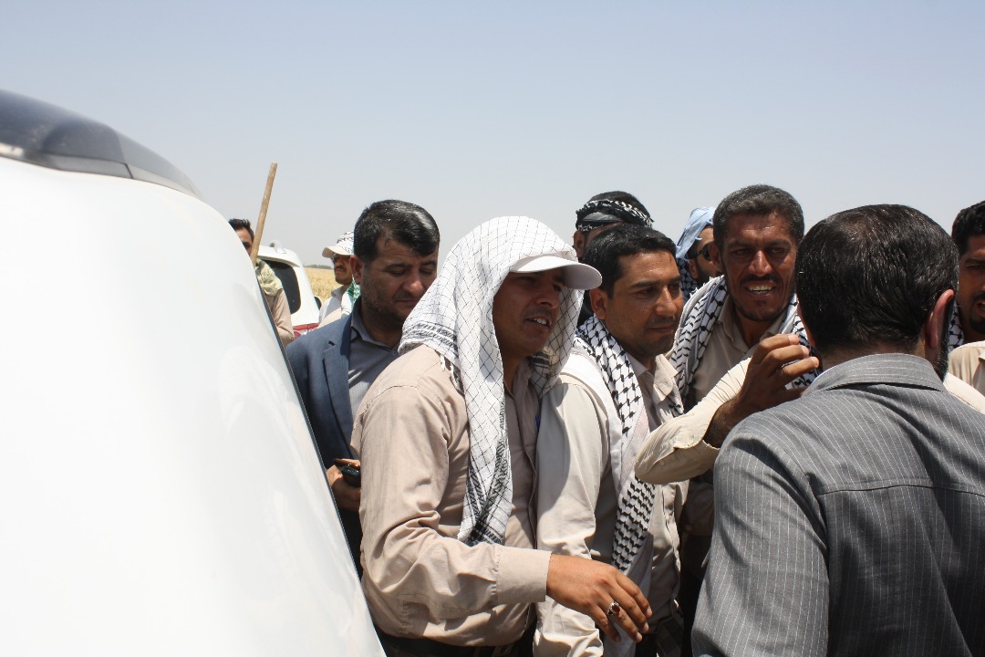 گزارش تصویری / بازدید استاندار خوزستان از مزارع بحران زده نیشکر کشت و صنعت دهخدا