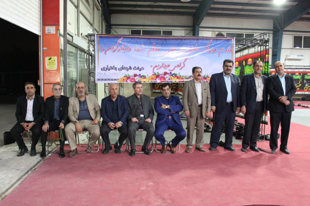 گردهمایی بزرگ بختیاری های اهواز در هفتمین روز شهادت شهدای ۳۱شهریور