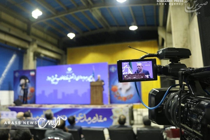 گزارش تصويرى/آيين بهره بردارى  از تصفيه خانه فاضلاب شرق اهواز