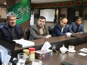 جلسه ستاد اربعین شرکت مهندسى آب و فاضلاب کشور به میزبانى آبفا اهواز