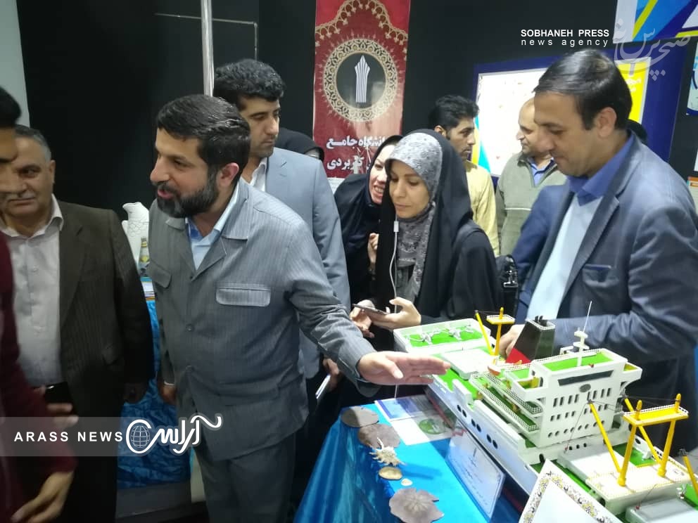 گزارش تصویری/هشتمین نمایشگاه توانمندی های صنعتی، تولیدی و خدمات فنی، مهندسی استان خوزستان با حضور آیت الله جزایری نماینده ولی فقیه در استان خوزستان و غلامرضا شریعتی استاندار افتتاح شد