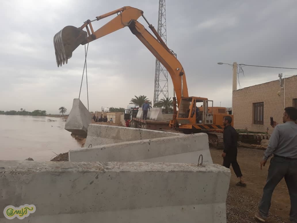 اعزام 64 دستگاه ماشین آلات برای امدادرسانی به مناطق در معرض سیل از سوی مناطق نفت  ‎خیز جنوب
