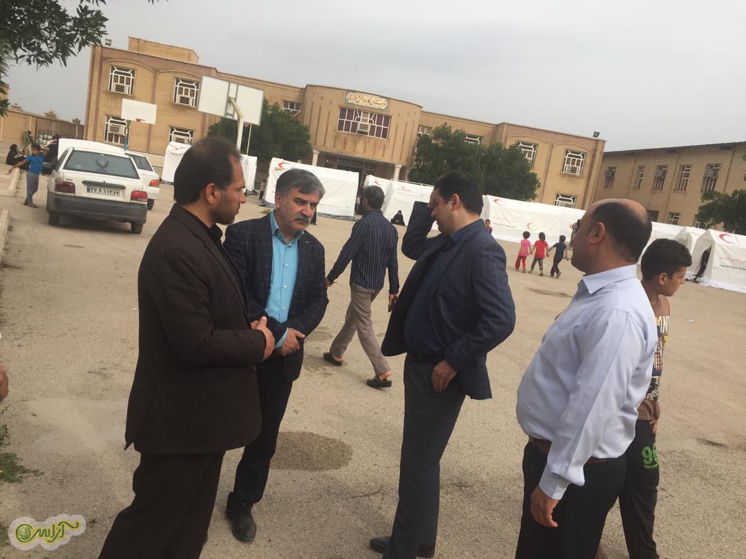 کلاس های درس ۱۳۰۰۰دانش آموز در سیل وبارندگی اخیر در خوزستان آسیب دیدند