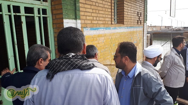 بازدید از مناطق سیل زده دشت آزادگان