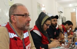 سفر تیم ارزیاب فدراسیون بین المللی جمعیت های صلیب سرخ و هلال احمر به خوزستان