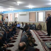 دیدار و گفتگوی سرپرست معاونت پشتیبانی و توسعه منابع انسانی استانداری با کارکنان استانداری
