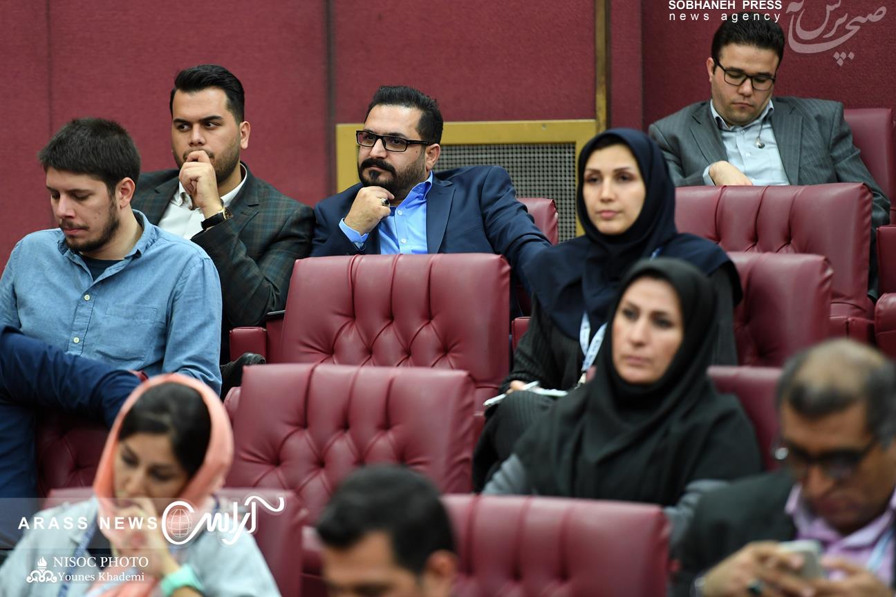 گزارش تصویری/ نشست خبری مدیرعامل مناطق نفتخیز جنوب در بیست و چهارمین نمایشگاه بین المللی نفت، گاز، پالایش و پتروشیمی تهران