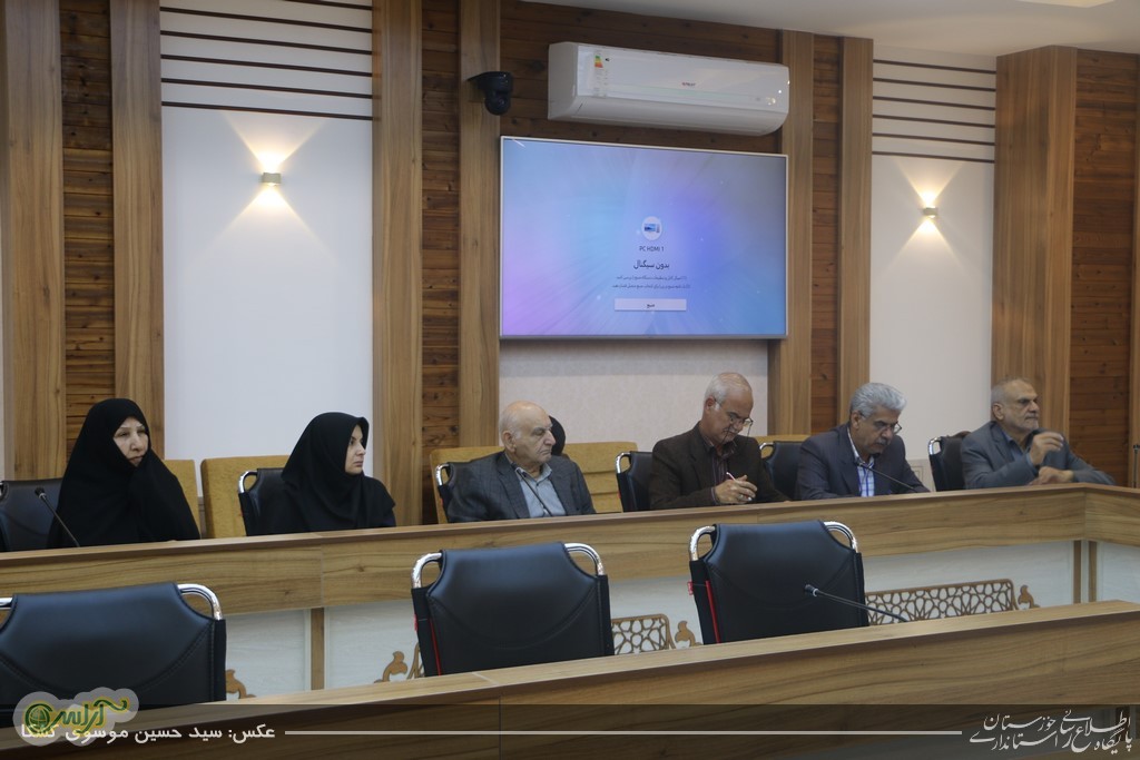 گزارش تصویری / جلسه شورای آموزش و پرورش با حضور استاندار خوزستان