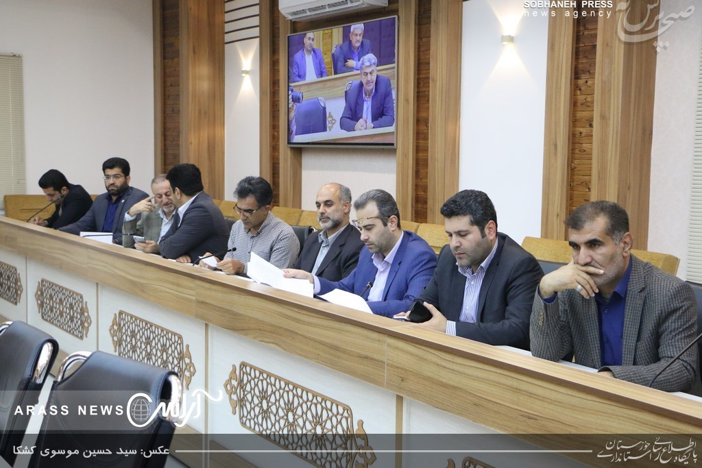 گزارش تصویری / جلسه ستاد اربعین با حضور استاندار خوزستان
