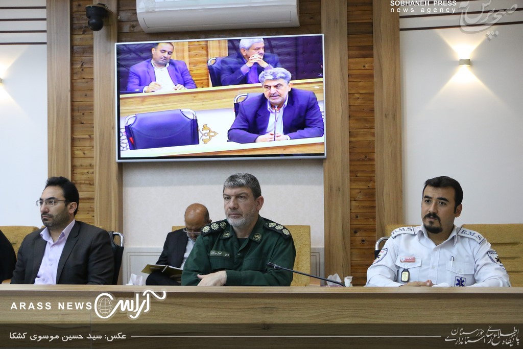 گزارش تصویری / جلسه ستاد اربعین با حضور استاندار خوزستان