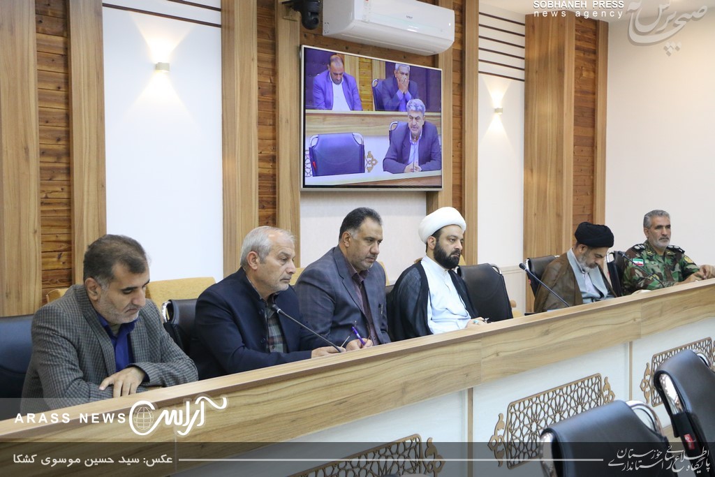 گزارش تصویری / جلسه ستاد اربعین با حضور استاندار خوزستان