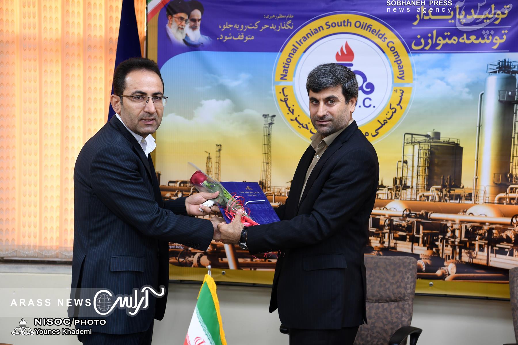 گزارش تصویری/ مراسم تكریم و معارفه مدیران منابع انسانی شركت ملی مناطق نفتخیز جنوب