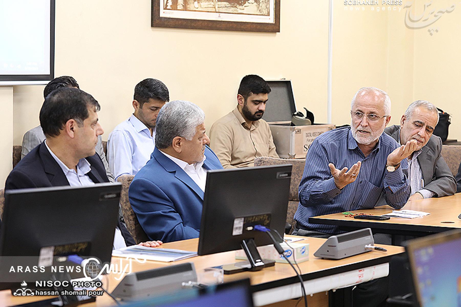 گزارش تصویری/ نشست بررسی پیامدهای سیل در تاسیسات نفتی