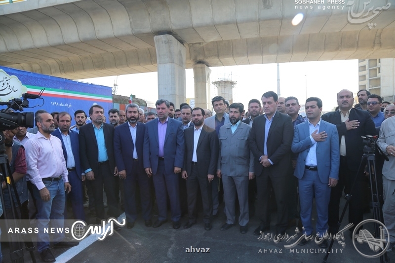 گزارش تصویری از آغاز به کار مسیر ارتباطی جنوب به شمال بلوار پاسداران و فاز دوم تقاطع غیر همسطح شهید کجباف (محورL200  )