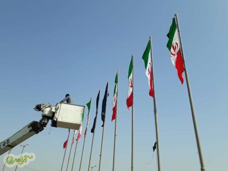 سیاه پوشی سطح منطقه چهار به مناسبت شبهای قدر و شهادت حضرت علی(ع)