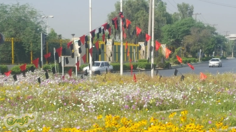 سیاه پوشی سطح منطقه چهار به مناسبت شبهای قدر و شهادت حضرت علی(ع)