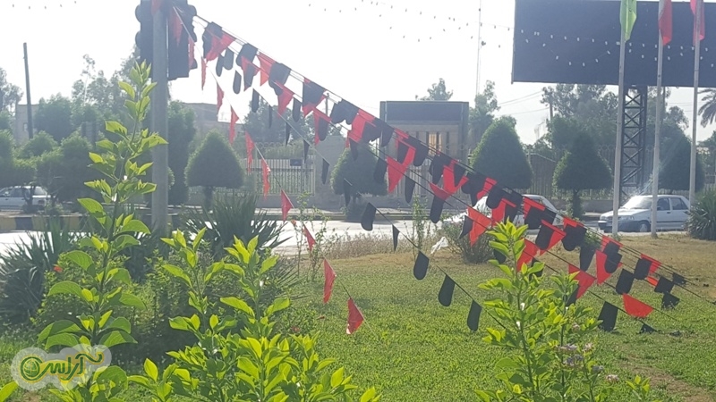 سیاه پوشی سطح منطقه چهار به مناسبت شبهای قدر و شهادت حضرت علی(ع)