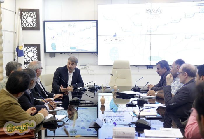 حضور هیئت اعزامی ریاست جمهوری در دیسپاچینگ سازمان آب و برق خوزستان