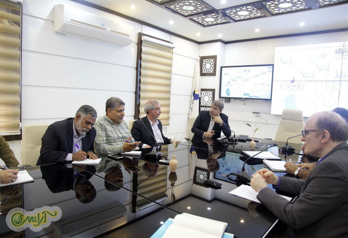 حضور هیئت اعزامی ریاست جمهوری در دیسپاچینگ سازمان آب و برق خوزستان