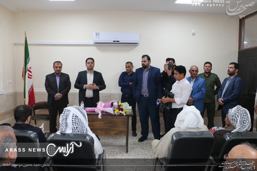 گزارش تصویری / افتتاح یک باب مدرسه در منطقه زرگان اهواز با حضور استاندار خوزستان