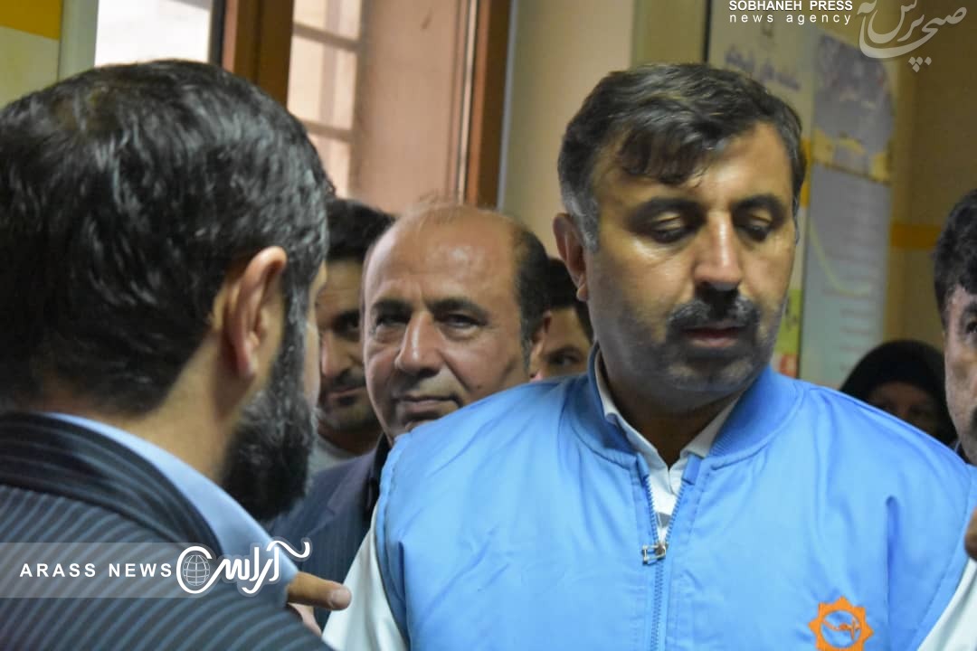 گزارش تصویری/ عیادت  استاندار خوزستان و معاون توسعه مدیریت و منابع انسانی استانداری خوزستان از  مصدومان حادثه زلزله در مسجدسلیمان
