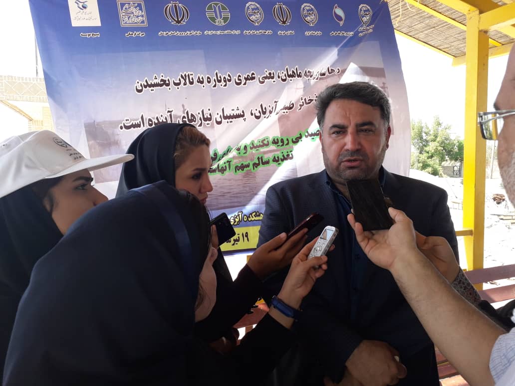 پیش بینی تولید ۸۰ هزارتنی آبزیان در خوزستان /سال رویایی شیلات خوزستان در پرورش ماهیان گرمابی