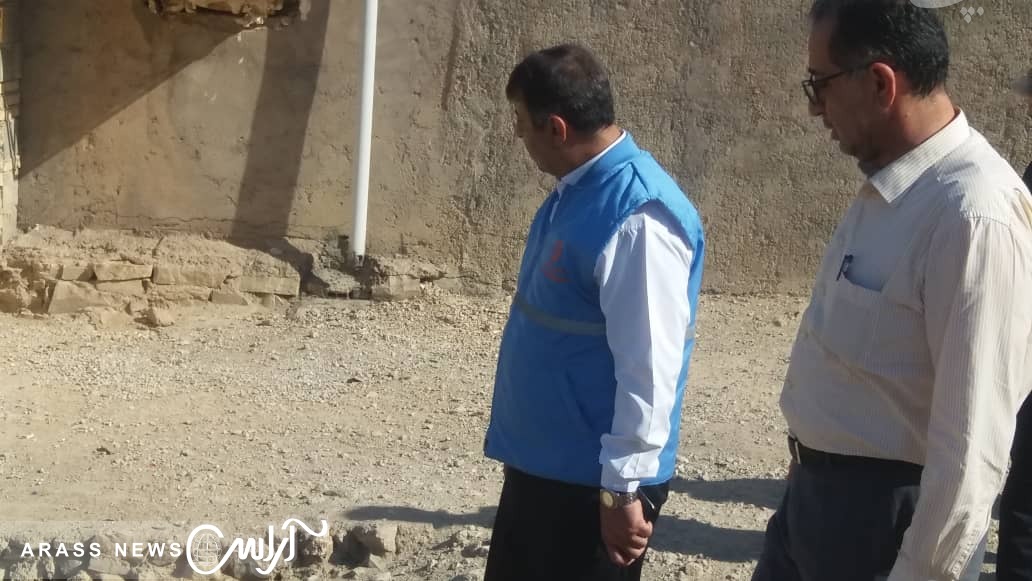 گزارش تصویری /بازدید  دکتر کیامرث حاجی زاده معاون توسعه مدیریت و منابع استانداری خوزستان از مناطق زلزله زده شهرستان مسجدسلیمان