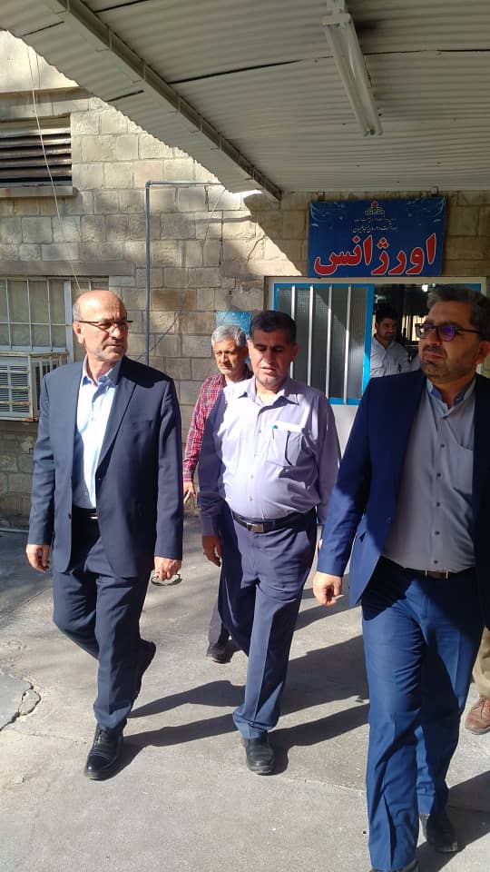 بازدید هیئت اعزامی مناطق نفت خیز جنوب از مناطق زلزله زده مسجدسلیمان