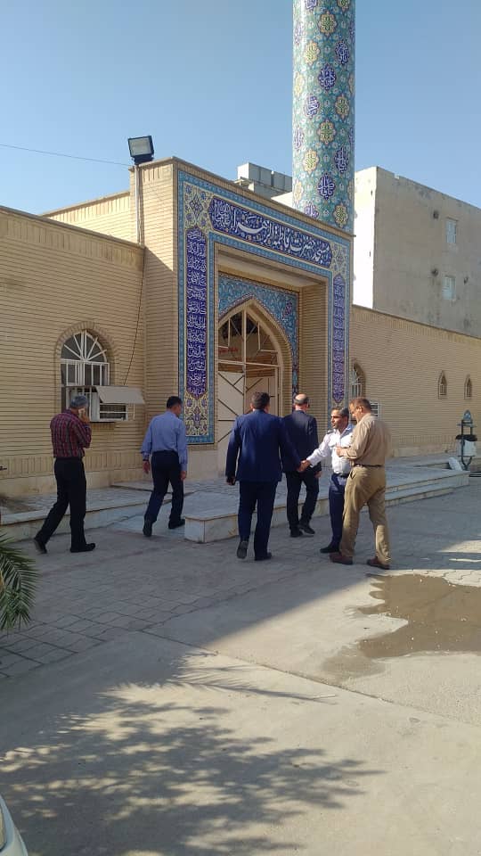 بازدید هیئت اعزامی مناطق نفت خیز جنوب از مناطق زلزله زده مسجدسلیمان