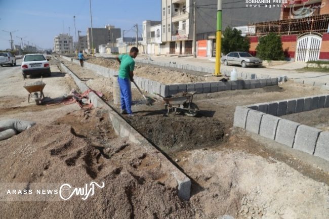 بزرگترین پروژه شهری سال های اخیر بندرامام خمینی(ره) اجرایی شد
